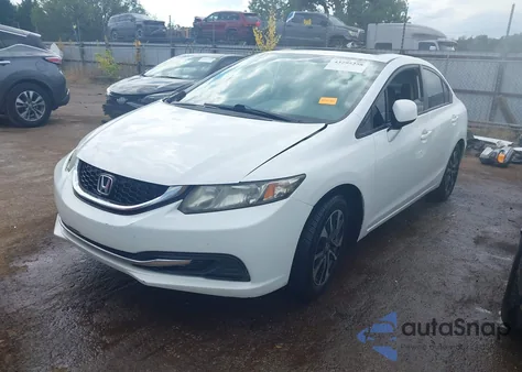 2013 Honda Civic Ex из США, поврежденный, VIN 19XFB2F89DE091151